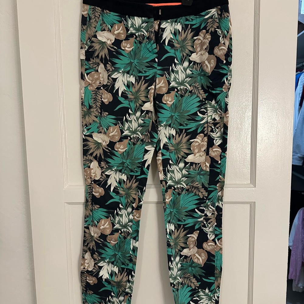 Floral Print Pants